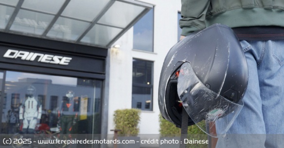La collecte des casques est assurée dans trois magasins en France La collecte des casques est assurée dans trois magasins en France