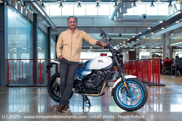B. Govindarajan, Directeur Général d'Eicher Motors et PDG de Royal Enfield B. Govindarajan, Directeur Général d'Eicher Motors et PDG de Royal Enfield