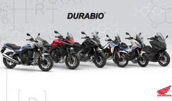 Plus de matériaux alternatifs dans les motos Honda