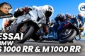 Essai comparatif sportives BMW S 1000 RR M 1000 RR