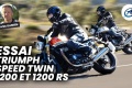 Essai roadster Triumph Speed Twin 1200 RS
