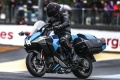 moto Kawasaki à hydrogène roule Mans