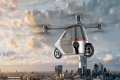 Un scooter électrique volant semi autonome