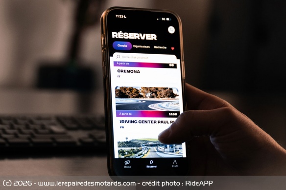 Dates, r&eacute;servation, notifications... tout est centralis&eacute; sur l'application