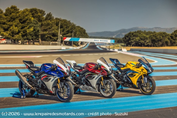 La GSX-R1000R 40e Anniversaire sera vendue 20.499 euros