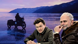 Sylvain Tesson et Thomas Goisque - Photos : Thomas Goisque/Th&eacute;o Duperret