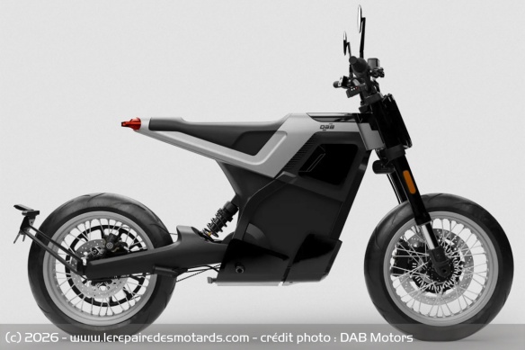 Moto &eacute;lectrique DAB 1