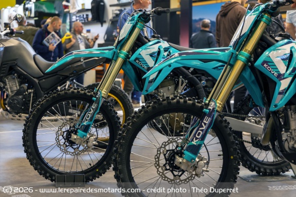 Les motocross Kove MX450 et MX250 2026