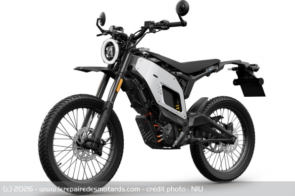 Moto &eacute;lectrique Niu XQi 300