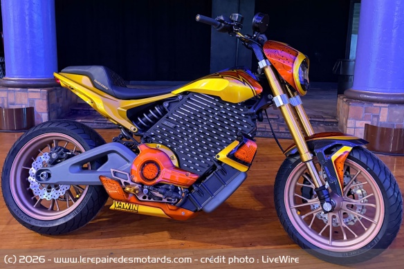 La pr&eacute;pa de la LiveWire S2 Alpinista par V-Twin Visionary