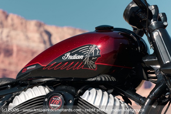 S&eacute;rie limit&eacute;e Indian Chief Vintage 125e Anniversaire