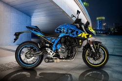 Suzuki GSX-8S Blue Flash