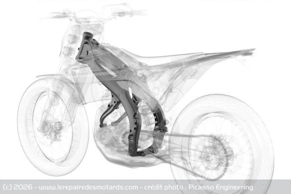 Le concept de cadre en carbone DAST