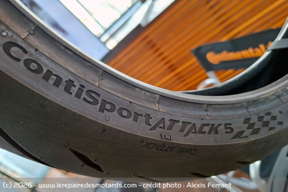 Pneu hypersport Continental ContiSportAttack 5 Pneu hypersport Continental ContiSportAttack 5