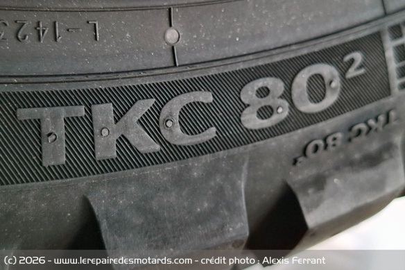 Pneus trail Continental TKC 80&sup2;