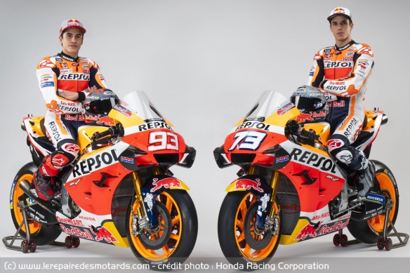 Marc et Alex, les frères Marquez réunis sous la bannière du HRC en 2020 Marc et Alex, les frères Marquez réunis sous la bannière du HRC en 2020