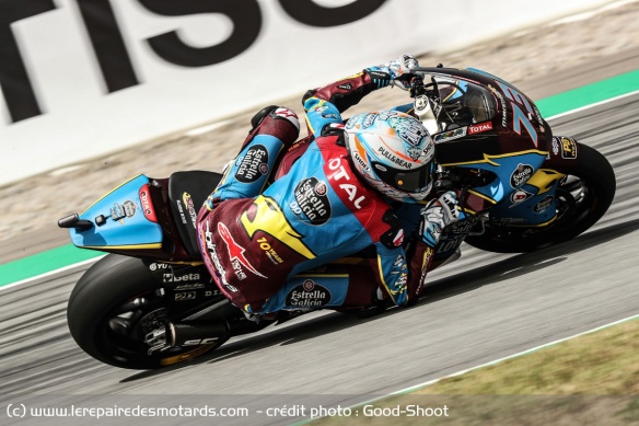 Marquez sur la Kalex Moto2 de Marc VDS Marquez sur la Kalex Moto2 de Marc VDS