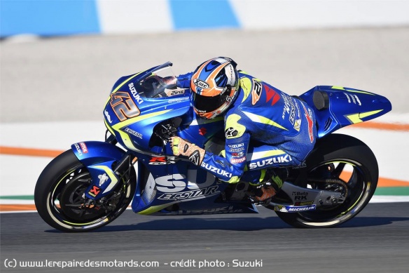 Alex Rins à Valence en 2017 Alex Rins à Valence en 2017
