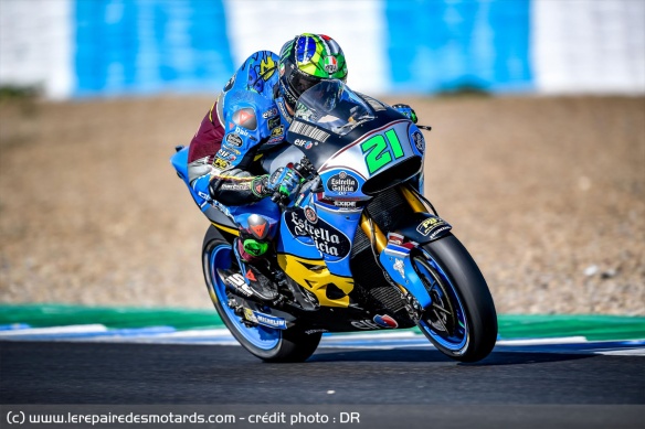 Morbidelli sur la RC213V Morbidelli sur la RC213V
