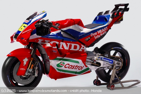 La Honda RC213V de Mir en 2025 La Honda RC213V de Mir en 2025