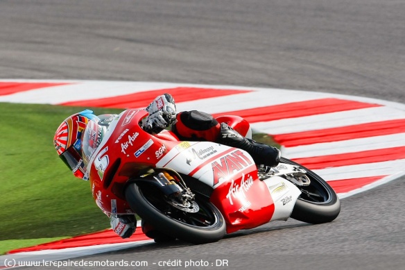 Zarco en 2011 sur la Derbi du team Ajo Zarco en 2011 sur la Derbi du team Ajo