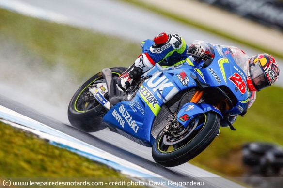 Vinales sur la Suzuki GSX-RR à Phillip Island en 2016 Vinales sur la Suzuki GSX-RR à Phillip Island en 2016