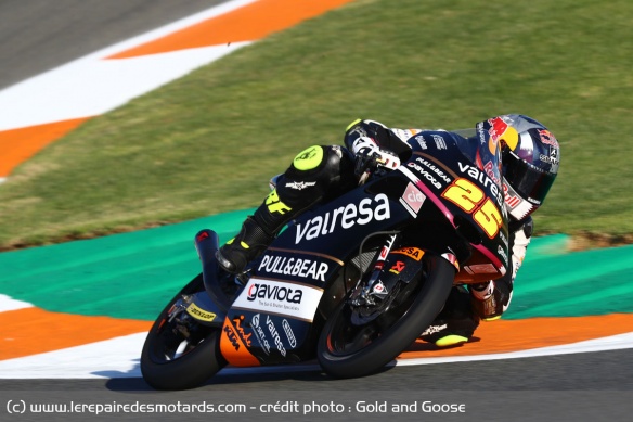 Fernandez sur la KTM du team Nieto au GP de Valence 2019 Fernandez sur la KTM du team Nieto au GP de Valence 2019