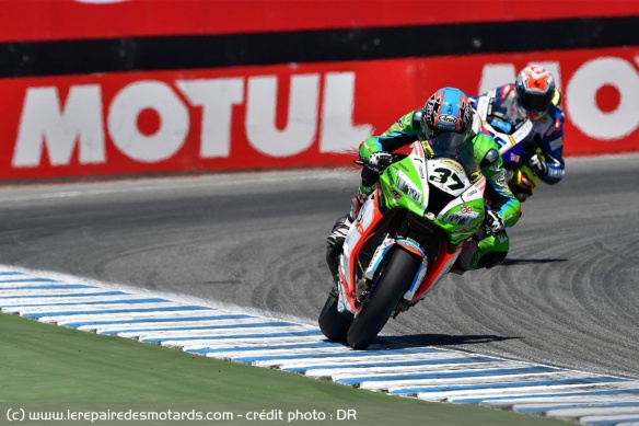 Jezek lors de sa première saison de WSBK