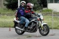 Permis moto vie motarde débutante à obtention permis examen passage plateau