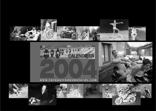 Couverture du Calendrier 2004 du Repaire 