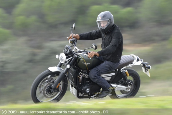 Essai sur route avec la Triumph Scrambler 1200 XC