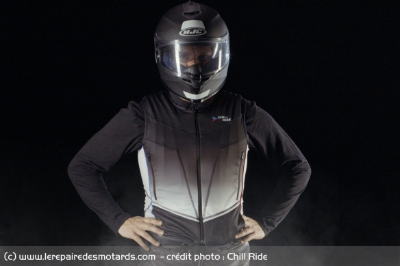 Le gilet rafraichissant Chill Ride Le gilet rafraichissant Chill Ride