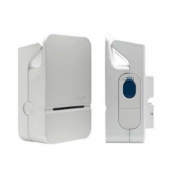Borne de recharge IRVE murale : Hager Witty Premium XEV101 1P (monophasé, 7kW) + Protections électriques