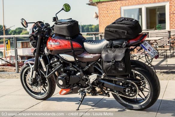 Le budget pour équiper la moto en bagagerie