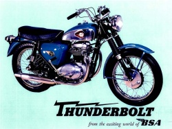 BSA Thunderbolt (crédit photo : DR)