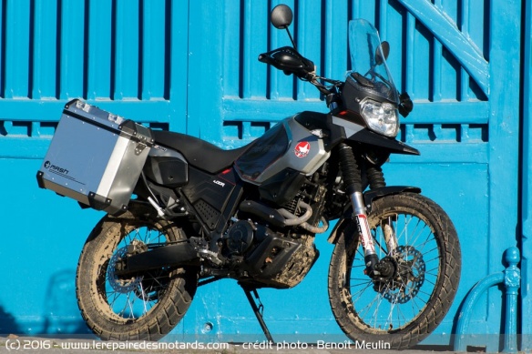 Mash s'est également essayé au segment trail avec la 400 Adventure Mash s'est également essayé au segment trail avec la 400 Adventure