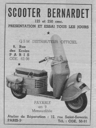 Histoire constructeur : Bernardet (Photo : DR)