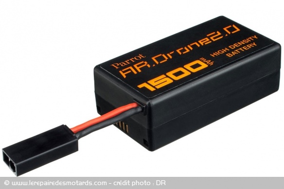 Les batteries amovibles permettent d'améliorer l'autonomie des drones