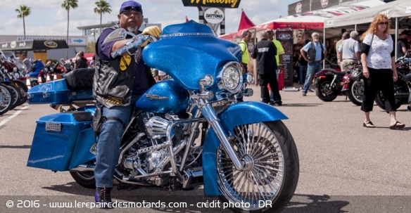 Daytona Bike Week : harley préparée