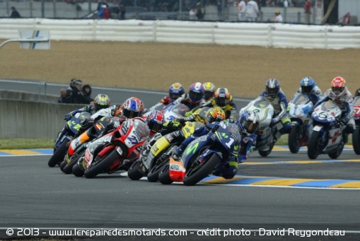 MotoGP : départ du Grand Prix de France 2005