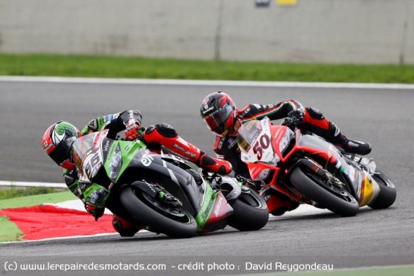Tom Sykes et Sylvain Guintoli, tous deux sacrés en 2013 et 2014 Tom Sykes et Sylvain Guintoli, tous deux sacrés en 2013 et 2014