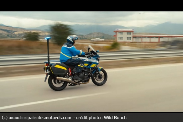 L'adjudant-chef Besauce sur sa Yamaha TDM 900 L'adjudant-chef Besauce sur sa Yamaha TDM 900