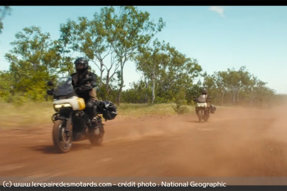 Chris et Craig sur les pistes des Territoires du Nord en Harley-Davidson Pan America
