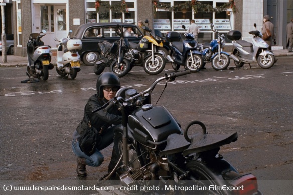 Anna et sa moto Ural Anna et sa moto Ural