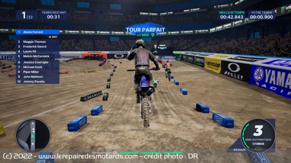 Le gameplay reste plus axé arcade que sur MXGP