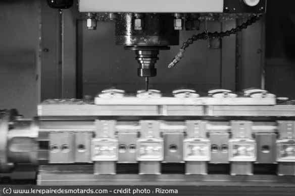 Le fabricant est spécialisé dans l'aluminium taillé dans la masse