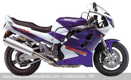 Génération Suzuki GSX-R 1000, ici la 1100 de 1997
