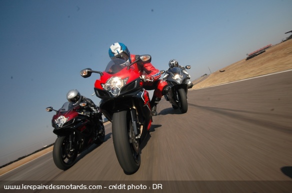 Génération Suzuki GSX-R 1000, qui affronte les 600 et 750