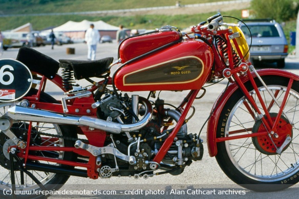La Moto Guzzi Bicilindrica de Maurice Cann de 1936