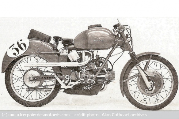 La Moto Guzzi Bicilindrica de 1948